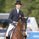 Giovanni Ugolotti of Italy riding Oplitas taking part in the Dressage phase of the Longines FEI European Eventing Championships 2015 at Blair Castle, Blair Atholl, Perthshire, Scotland on Thursday 10th Sept 2015