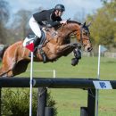 Giovanni Ugolotti (ITA) riding Oplitas taking part in the Cross Country phase of the Bede events Advanced
