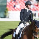 Giovanni Ugolotti of italy riding Oplitas taking part in the Dressage phase of the Mitsubishi Motors Horse Trials 2016