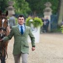 Giovanni Ugolotti of italy and Oplitas taking part in the final horse inspection at the Mitsubishi Motors Horse Trials 2016