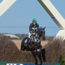 Kathryn  Robinson (CAN) riding Let It Bee taking part in the cross country phase of the Barefoot Estates Burnham Market International Horse Trials