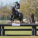 Kathryn Robinson (CAN) riding Let It Bee taking part in the Cross Country phase of the Bede events Advanced