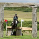Kathryn Robinson (CAN) riding Let It Bee taking part in the cross country phase of the CIC 3 Star of the 2016 Barbury International Horse Trials