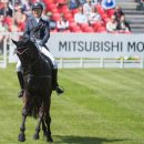 Kathryn Robinson of Canada riding Let it Bee taking part in the Dressage phase of the Mitsubishi Motors Horse Trials 2016