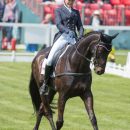 Kathryn Robinson of Canada riding Let it Bee taking part in the Dressage phase of the Mitsubishi Motors Horse Trials 2016