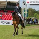 Giovanni Ugolotti (ITA) riding Stilo Kontika taking part in the dressage phase of the Mitsubishi Motors Badminton Horse trials 2015