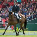 Giovanni Ugolotti (ITA) riding Stilo Kontika taking part in the dressage phase of the Mitsubishi Motors Badminton Horse trials 2015