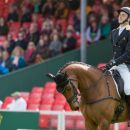 Giovanni Ugolotti (ITA) riding Stilo Kontika taking part in the dressage phase of the Mitsubishi Motors Badminton Horse trials 2015