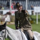 GIOVANNI UGOLOTTI (ITA) RIDING CULT REWIND IN THE DRESSAGE PHASE OF THE 2018 MITSUBISHI MOTORS BADMINTON HORSE TRIALS Giovanni Ugolotti & Cult Rewind, Badminton 2018, © Trevor Holt