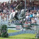 GIOVANNI UGOLOTTI (ITA) RIDING CULT REWIND IN THE SHOWJUMPING PHASE OF THE 2018 MITSUBISHI MOTORS BADMINTON HORSE TRIALS Giovanni Ugolotti & Cult Rewind, Badminton 2018, © Trevor Holt