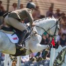 GIOVANNI UGOLOTTI (ITA) RIDING CULT REWIND IN THE SHOWJUMPING PHASE OF THE 2018 MITSUBISHI MOTORS BADMINTON HORSE TRIALS Giovanni Ugolotti & Cult Rewind, Badminton 2018, © Trevor Holt