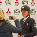 Kathryn Robinson being interviewed