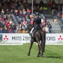 Kathryn Robinson (CAN) riding Let it Bee in the Dressage phase of the 2017 Mitsubishi Motors Badminton Horse Trials Kathryn & Let it Bee, 2017 Mitsubishi Motors Badminton © Trevor Holt