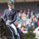 Kathryn Robinson (CAN) riding Let it Bee in the Dressage phase of the 2017 Mitsubishi Motors Badminton Horse Trials Kathryn & Let it Bee, 2017 Mitsubishi Motors Badminton © Trevor Holt
