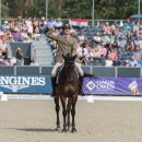 Giovanni Ugolotti (ITA) and Note Worthy taking part in the dressage phase of the 2019 Longines FEI Eventing European Championships Giovanni Ugolotti & Note Worthy, dressage phase EU-CH Luhmuhlen © Trevor Holt