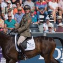 Giovanni Ugolotti (ITA) and Note Worthy taking part in the dressage phase of the 2019 Longines FEI Eventing European Championships Giovanni Ugolotti & Note Worthy, dressage phase EU-CH Luhmuhlen © Trevor Holt