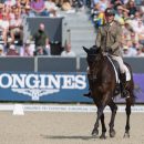 Giovanni Ugolotti (ITA) and Note Worthy taking part in the dressage phase of the 2019 Longines FEI Eventing European Championships Giovanni Ugolotti & Note Worthy, dressage phase EU-CH Luhmuhlen © Trevor Holt