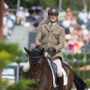 Giovanni Ugolotti (ITA) and Note Worthy taking part in the dressage phase of the 2019 Longines FEI Eventing European Championships Giovanni Ugolotti & Note Worthy, dressage phase EU-CH Luhmuhlen © Trevor Holt