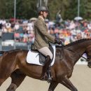 Giovanni Ugolotti (ITA) and Note Worthy taking part in the dressage phase of the 2019 Longines FEI Eventing European Championships Giovanni Ugolotti & Note Worthy, dressage phase EU-CH Luhmuhlen © Trevor Holt