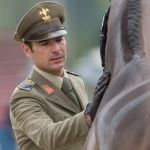 Giovanni Ugolotti & Note Worthy, first horse inspection EU-CH Luhmuhlen © Trevor Holt