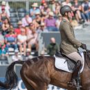 Giovanni Ugolotti (ITA) and Note Worthy taking part in the dressage phase of the 2019 Longines FEI Eventing European Championships Giovanni Ugolotti & Note Worthy, dressage phase EU-CH Luhmuhlen © Trevor Holt