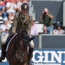 Giovanni Ugolotti (ITA) and Note Worthy taking part in the dressage phase of the 2019 Longines FEI Eventing European Championships Giovanni Ugolotti & Note Worthy, dressage phase EU-CH Luhmuhlen © Trevor Holt