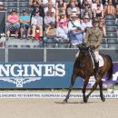 Giovanni Ugolotti (ITA) and Note Worthy taking part in the dressage phase of the 2019 Longines FEI Eventing European Championships Giovanni Ugolotti & Note Worthy, dressage phase EU-CH Luhmuhlen © Trevor Holt