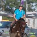 Giovanni Ugolotti & Note Worthy in the practice arena EU-CH Luhmuhlen © Trevor Holt