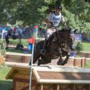 Giovanni Ugolotti (ITA) and Note Worthy taking competing in the cross country phase of the 2019 Longines FEI Eventing European Championships Giovanni Ugolotti & Note Worthy, cross country phase EU-CH Luhmuhlen © Trevor Holt