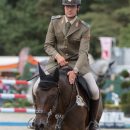 Giovanni Ugolotti (ITA) and Note Worthy competing in the Show Jumping phase of the 2019 Longines FEI Eventing European Championships Giovanni Ugolotti & Note Worthy, showjumping phase EU-CH Luhmuhlen © Trevor Holt