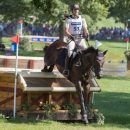 Giovanni Ugolotti (ITA) and Note Worthy taking competing in the cross country phase of the 2019 Longines FEI Eventing European Championships Giovanni Ugolotti & Note Worthy, cross country phase EU-CH Luhmuhlen © Trevor Holt