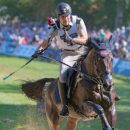 Giovanni Ugolotti (ITA) and Note Worthy taking competing in the cross country phase of the 2019 Longines FEI Eventing European Championships Giovanni Ugolotti & Note Worthy, cross country phase EU-CH Luhmuhlen © Trevor Holt
