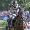Giovanni Ugolotti (ITA) and Note Worthy taking competing in the cross country phase of the 2019 Longines FEI Eventing European Championships Giovanni Ugolotti & Note Worthy, cross country phase EU-CH Luhmuhlen © Trevor Holt