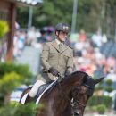 Giovanni Ugolotti (ITA) and Note Worthy taking part in the dressage phase of the 2019 Longines FEI Eventing European Championships Giovanni Ugolotti & Note Worthy, dressage phase EU-CH Luhmuhlen © Trevor Holt