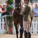 Giovanni Ugolotti (ITA) and Note Worthy Giovanni Ugolotti & Note Worthy, final horse inspection EU-CH Luhmuhlen © Trevor Holt