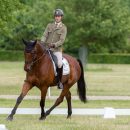 GIOVANNI UGOLOTTI AND LARK ABOUT TAKING PART IN THE DRESSAGE PHASE OF THE CCIO4*-NC-S NATIONS CUP AT THE 2022 HOUGHTON INTERNATIONAL HORSE TRIALS Giovanni Ugolotti & Lark About, Houghton © Trevor Holt