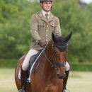 GIOVANNI UGOLOTTI AND LARK ABOUT TAKING PART IN THE DRESSAGE PHASE OF THE CCIO4*-NC-S NATIONS CUP AT THE 2022 HOUGHTON INTERNATIONAL HORSE TRIALS Giovanni Ugolotti & Lark About, Houghton © Trevor Holt