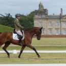 GIOVANNI UGOLOTTI AND LARK ABOUT TAKING PART IN THE DRESSAGE PHASE OF THE CCIO4*-NC-S NATIONS CUP AT THE 2022 HOUGHTON INTERNATIONAL HORSE TRIALS Giovanni Ugolotti & Lark About, Houghton © Trevor Holt